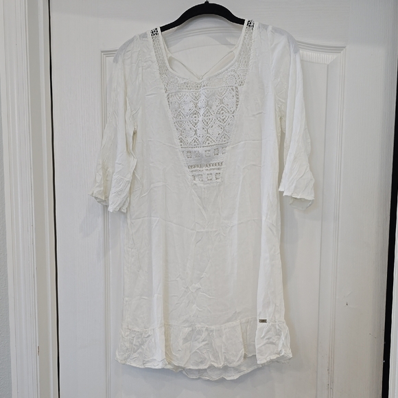 Roxy lace swim cover up small - Picture 1 of 5